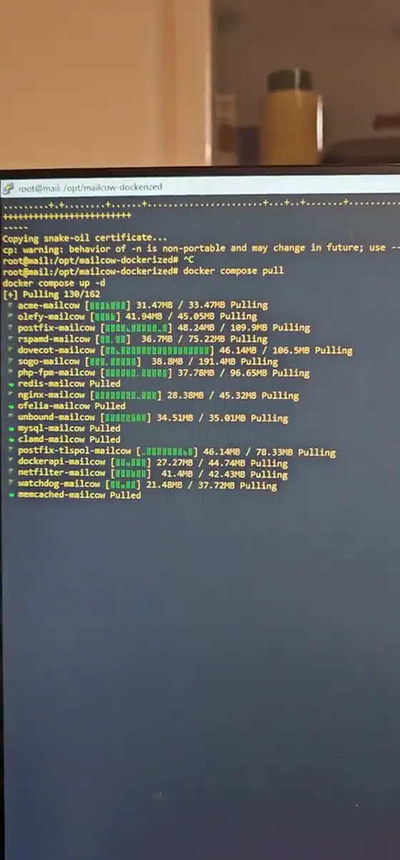 Správa serverového zázemí pro webhosting a firemní e-mail Mi-JaNET